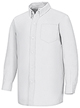 ESA-Youth Long sleeve white Oxford shirt with embroidery