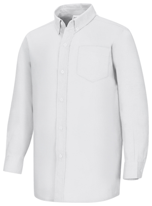 RG-Youth long sleeve white oxford shirt