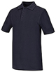 RP-Adult short sleeve Navy/White Pique polo with logo