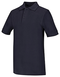 FLA-Adult short sleeve pique polo shirt with logo(High school)