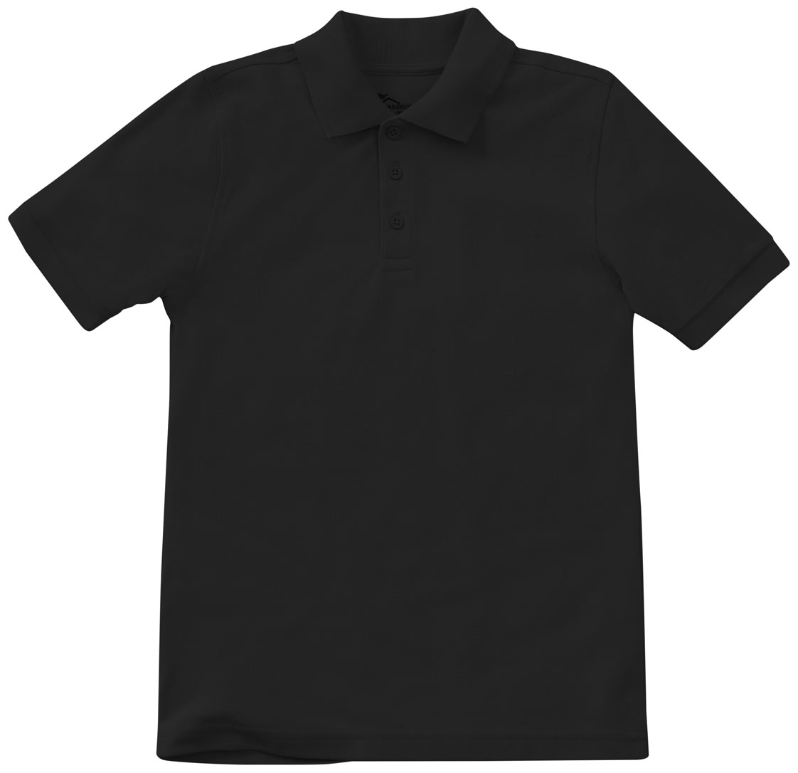 CVC 60/40 Adult short sleeve pique polo shirt with logo