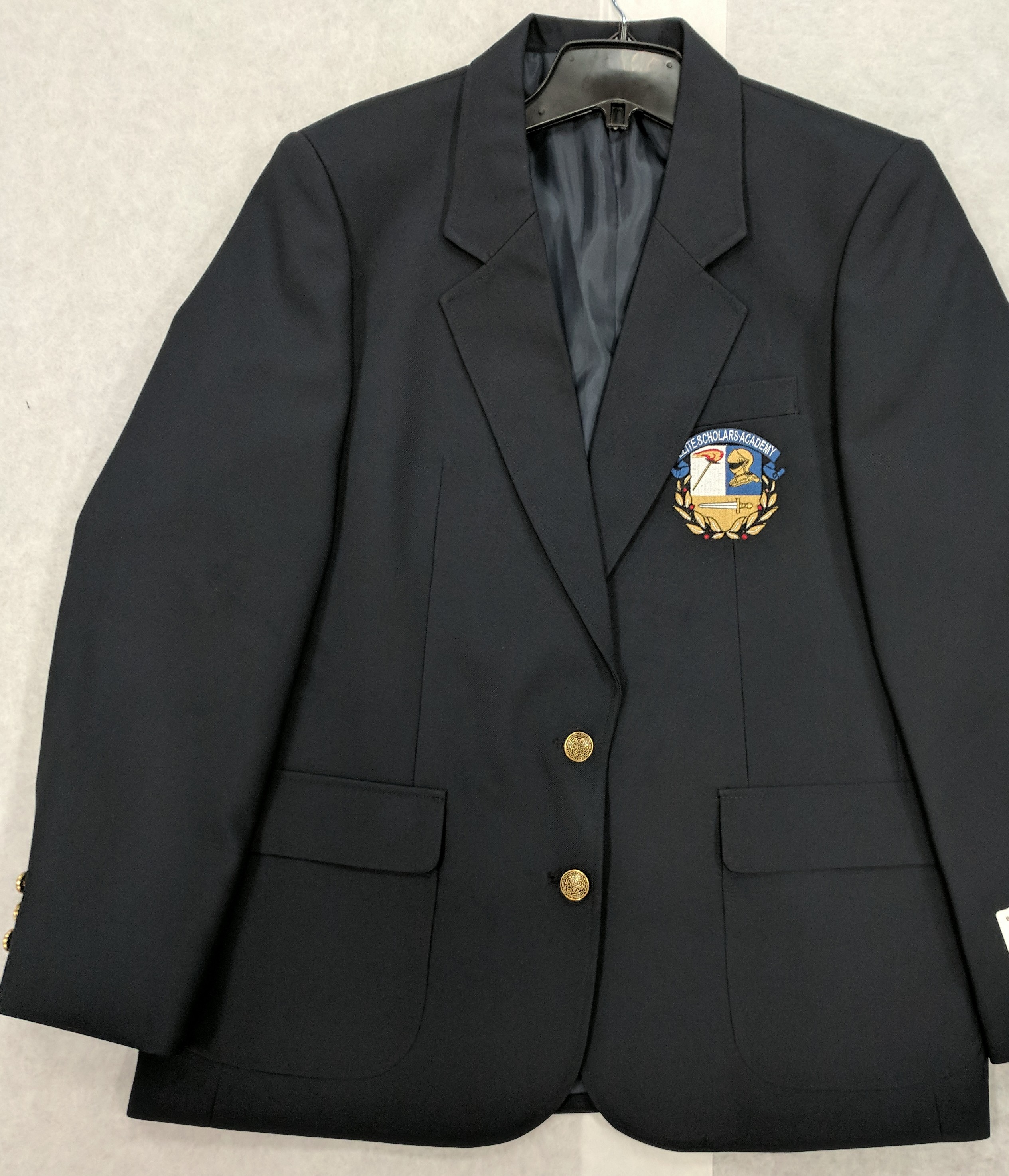 ESA-Men's/Boy's Navy Blazer with Logo