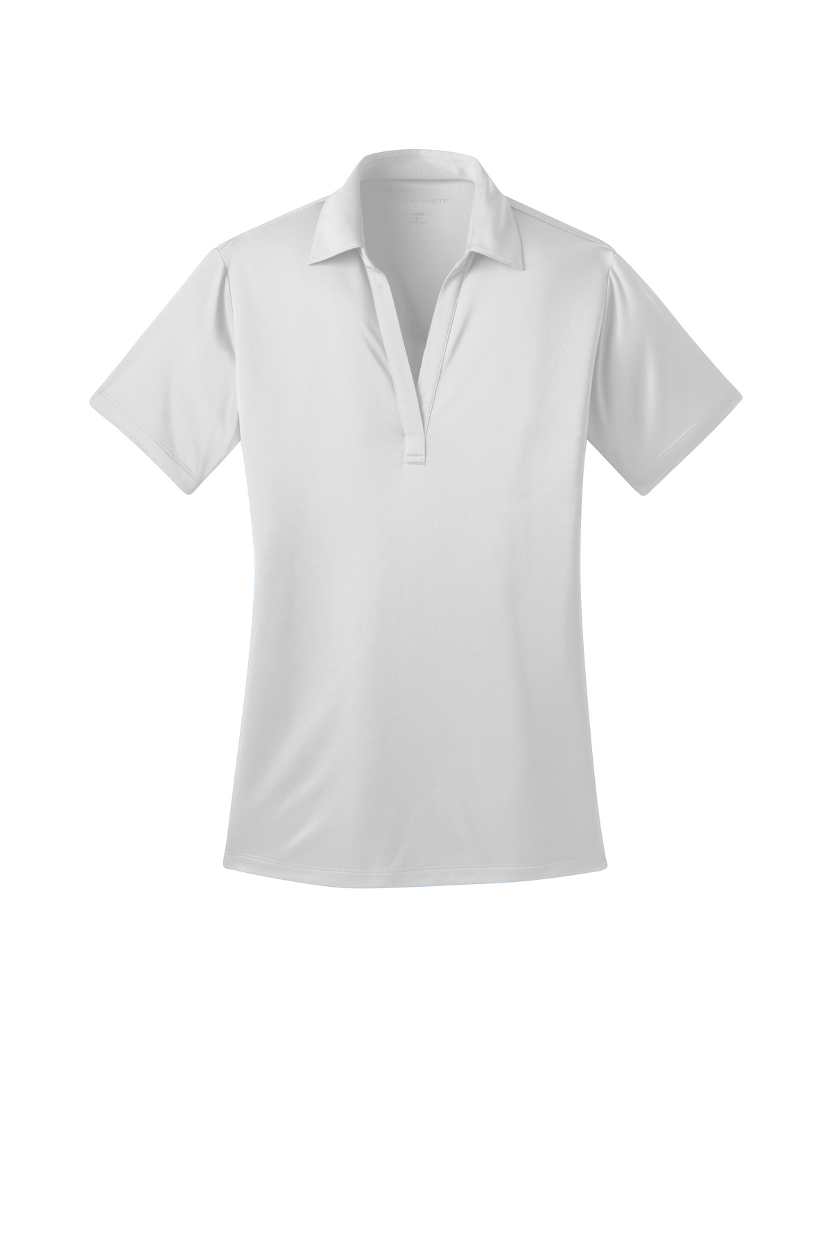 100% Polyester Ladies Performance Polo shirt with logo-TM