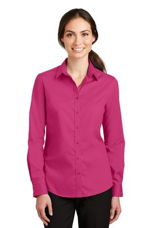 Ladies Long Sleeve Super Pro-Twill Shirt Code- L663