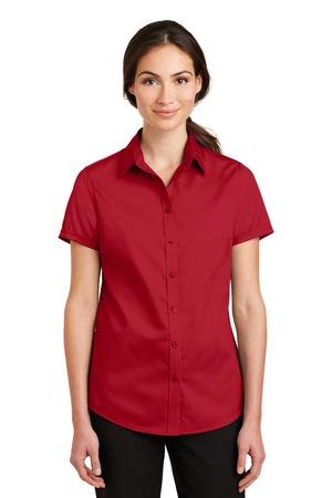Ladies Short Sleeve Super Pro-Twill Shirt Code - L664