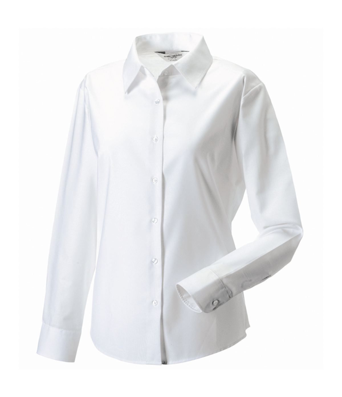 Ladies Long Sleeve Oxford Shirt(open collar) - Code 66333