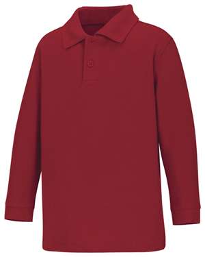 NF-Adult long sleeve pique polo shirt