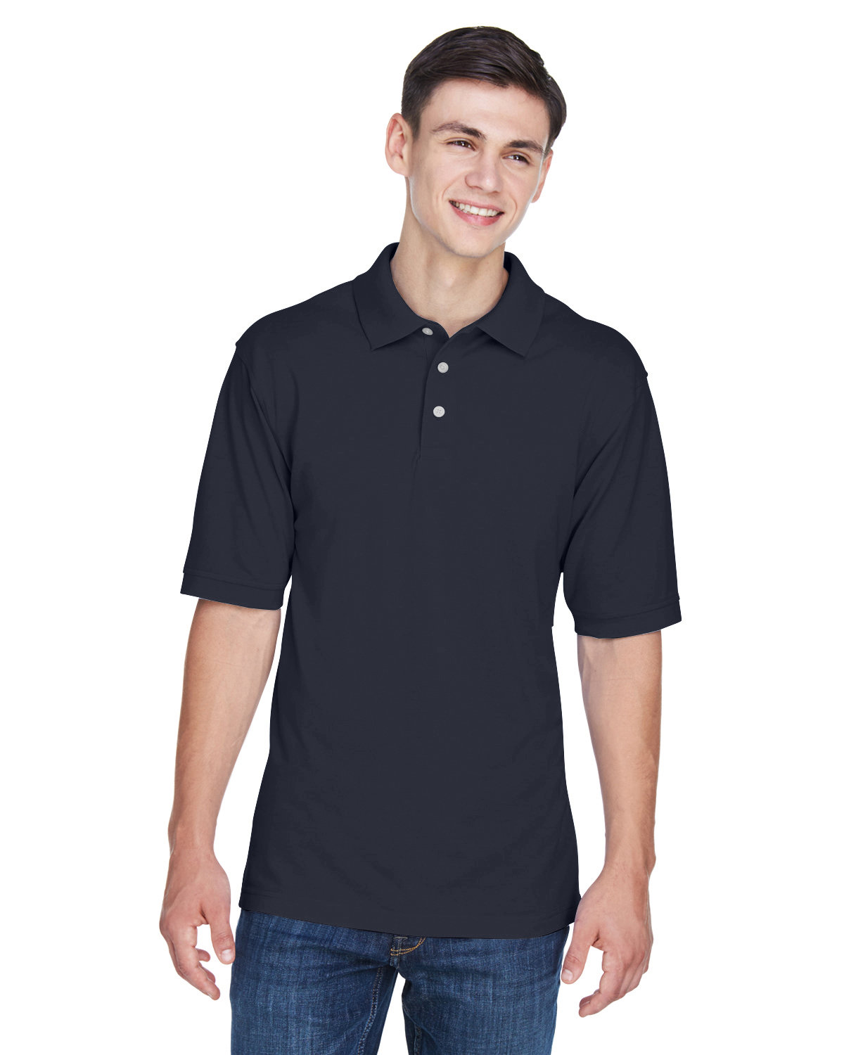HARRITON-5.6 oz Men's Tall Polo shirt