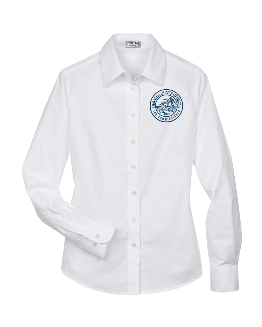 ladies white oxford (1)