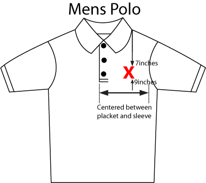 mens polo shirt embroidery