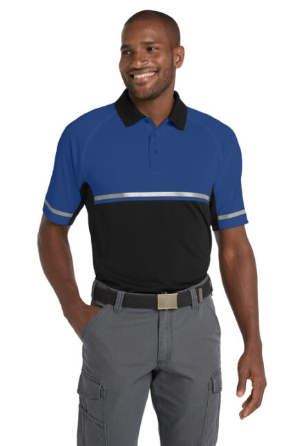 CornerStone® Select Lightweight Snag-Proof Enhanced Visibility Polo - CS412